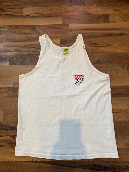 Big Dogs Other - Big Dogs Dog Catcher Tank Top Size Large Single Stitch